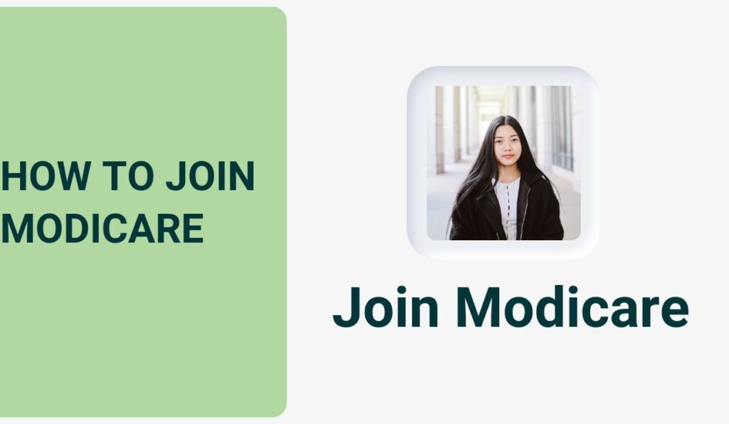 How To Join Modicare